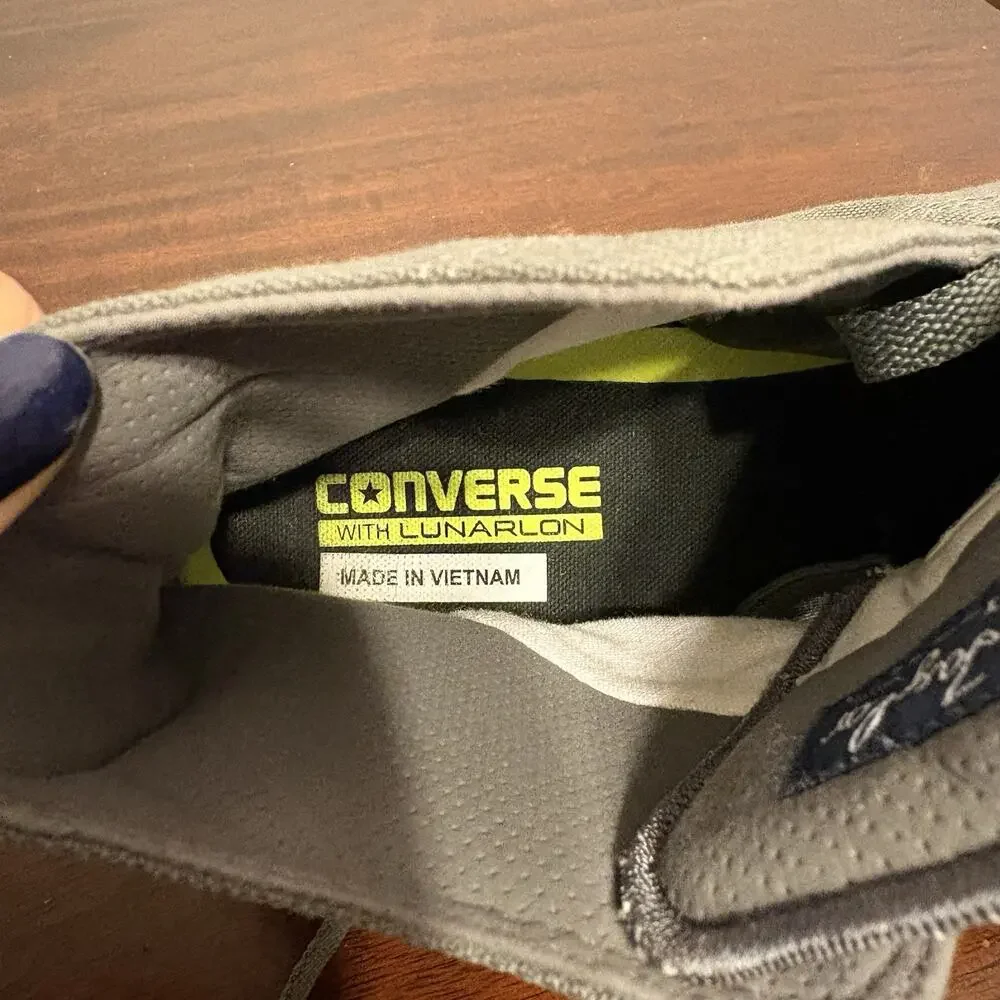 Converse Chuck Taylor All Star II Hi Grey Men 9 Women 11 Lunarlon 150147C unisex